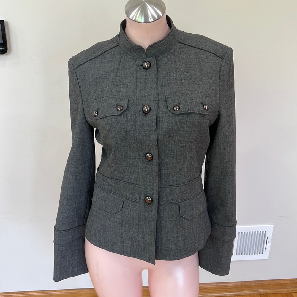Express military blazer